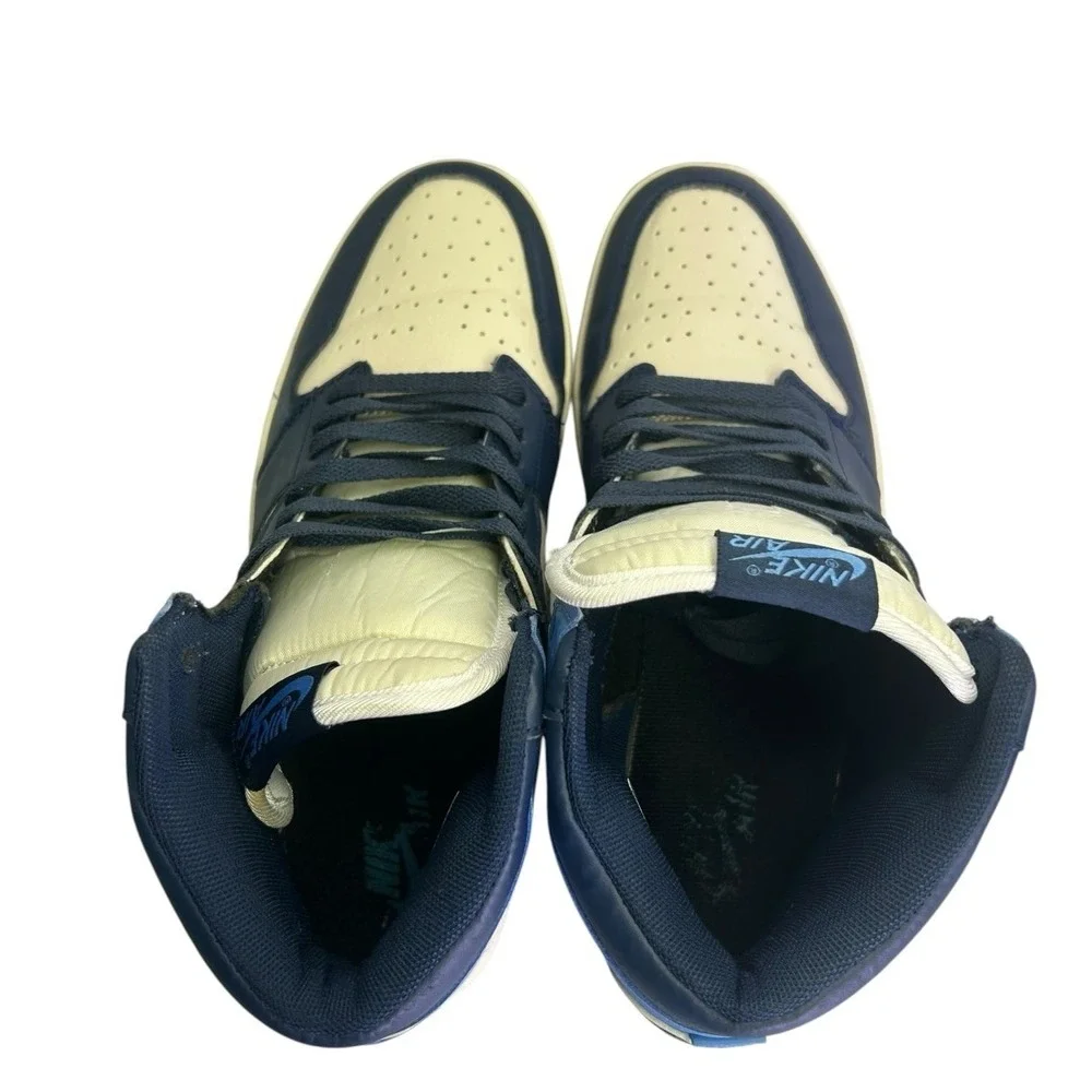 Nike Air Jordan 1 Retro High OG Obsidian University Blue 555088-140 Size 12 Men
